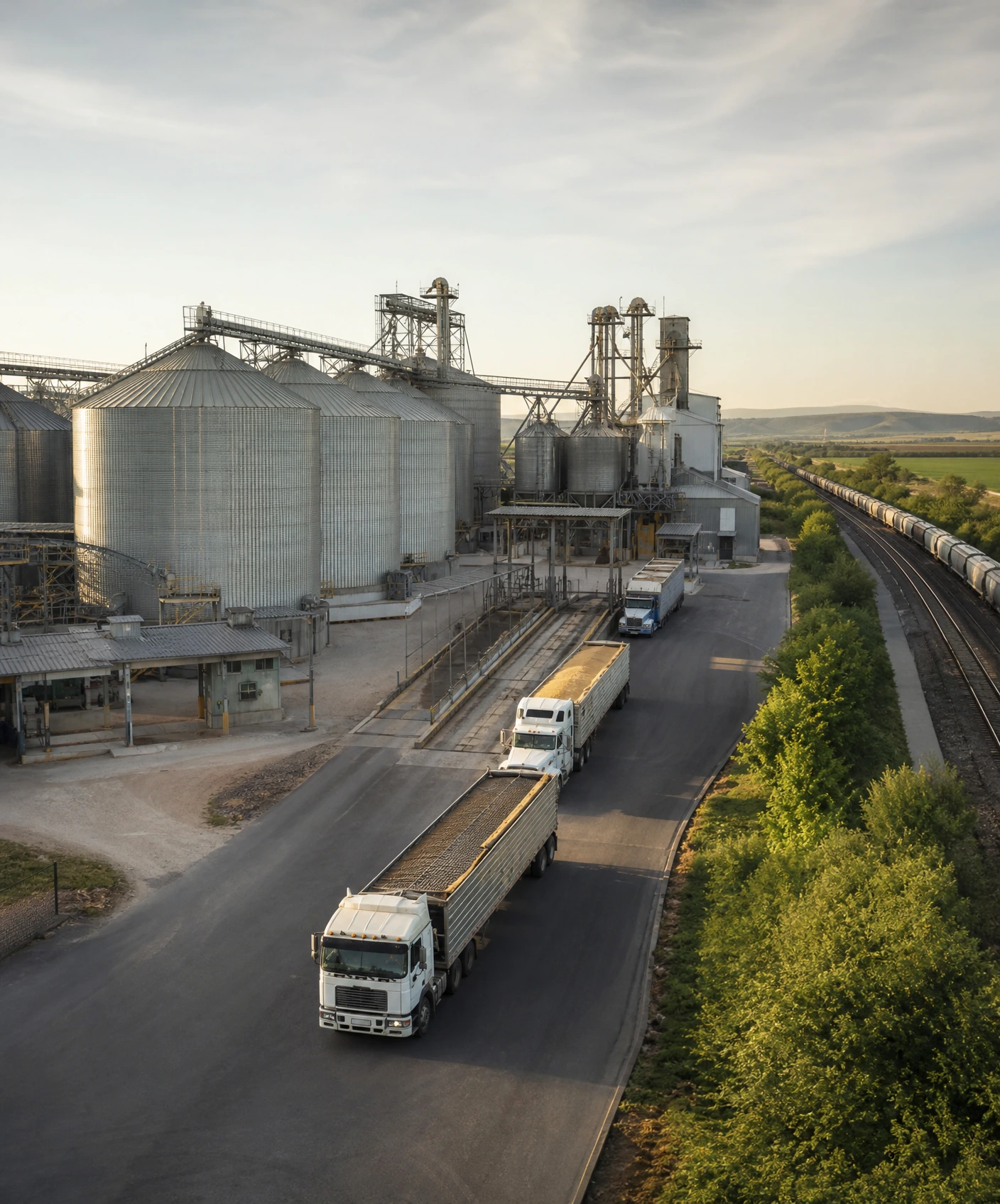 Integrated agricultural trade and logistics